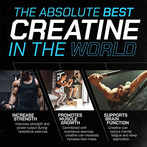 Unflavored Creatine Monohydrate Powder, 168 Servings C85397