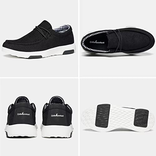 Mens Orthopedic Slip On Shoes O609