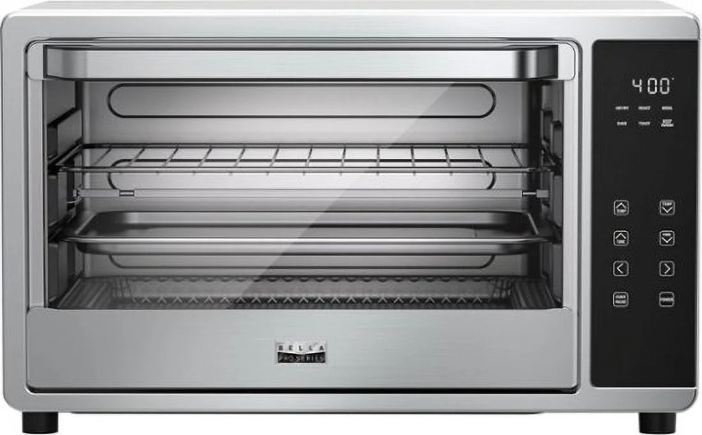 6-Slice Air Fryer Toaster Oven with Rotisserie Stainless Steel S4049