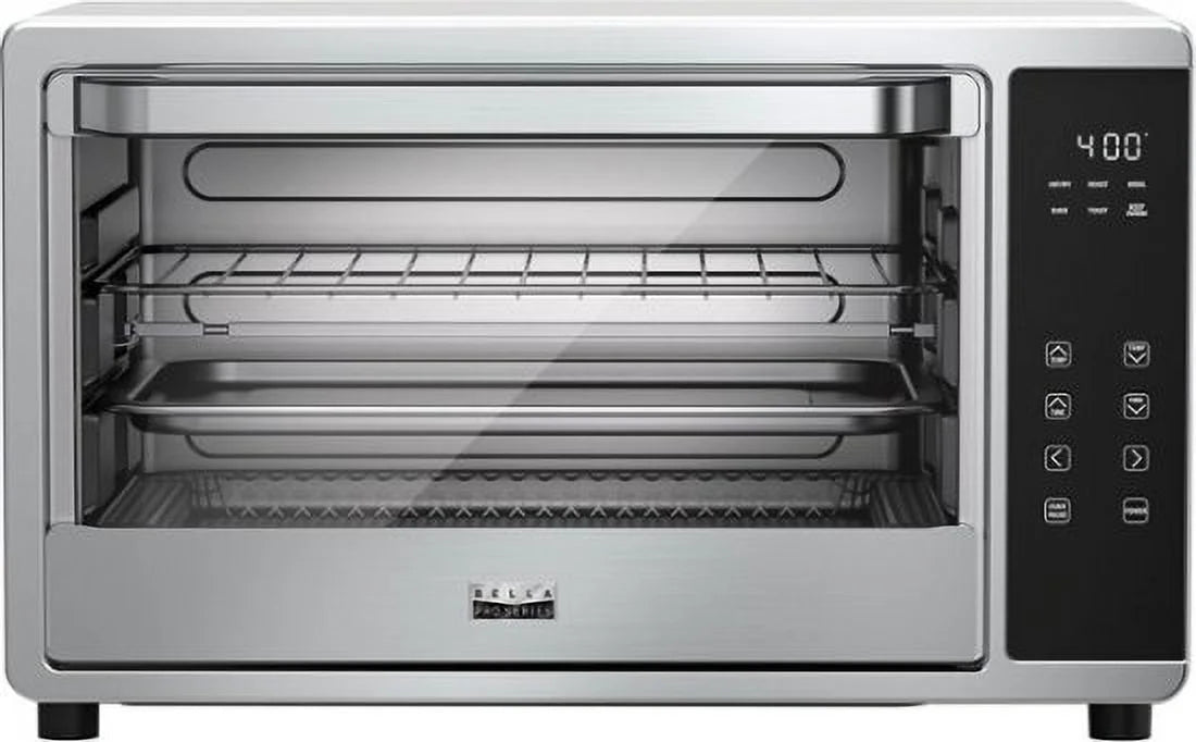 6-Slice Air Fryer Toaster Oven with Rotisserie Stainless Steel S4049