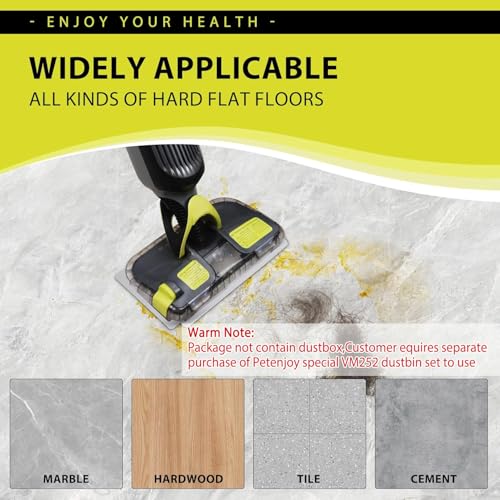 80 Pcs Disposable Split Mop Pads For Shark VACMOP T9560