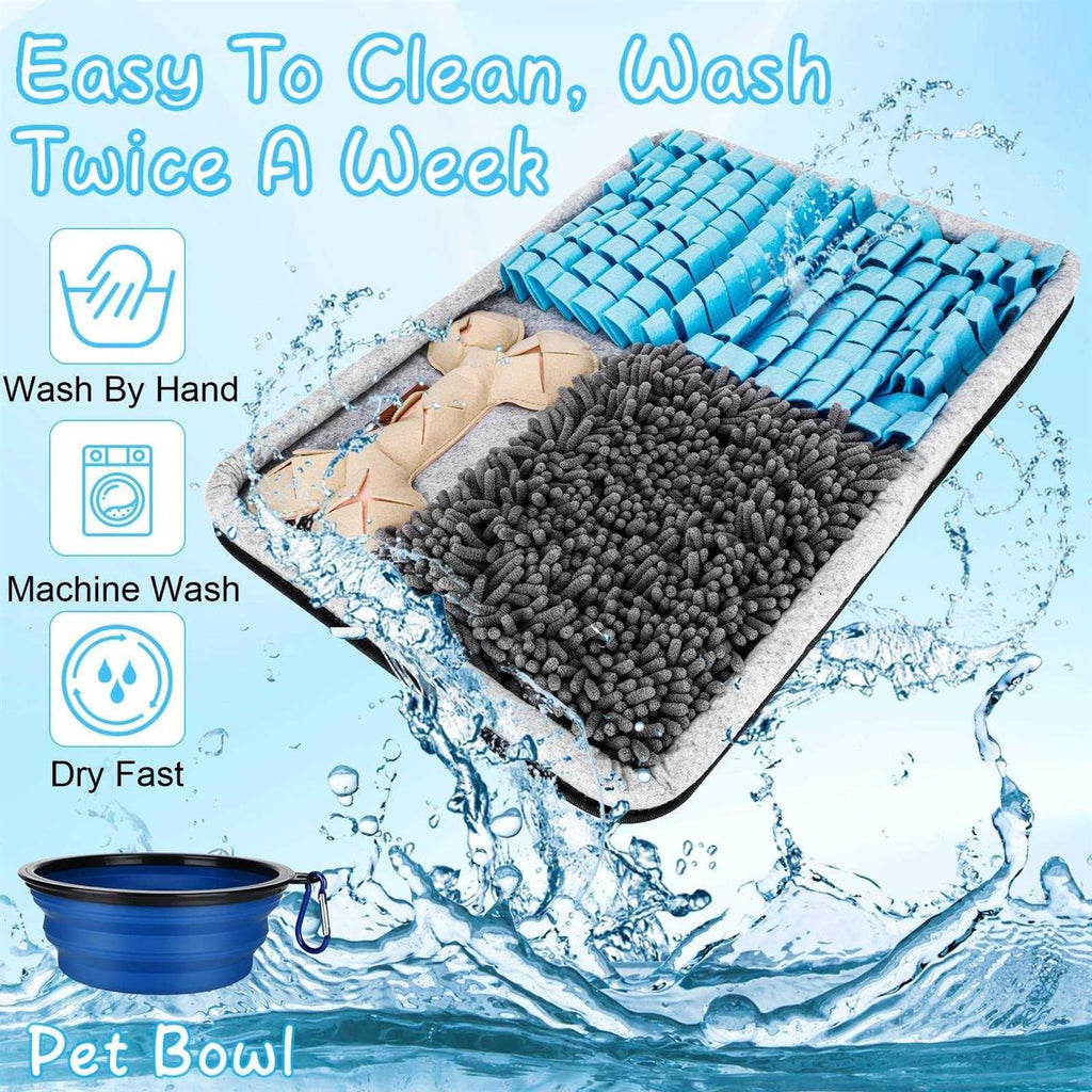 Snuffle Mat for Dogs, 17.3×23.6 Pet Foraging Mat L895