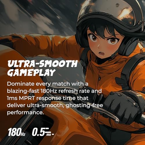 24" Full HD IPS Gaming Monitor, 180Hz 1ms I295707