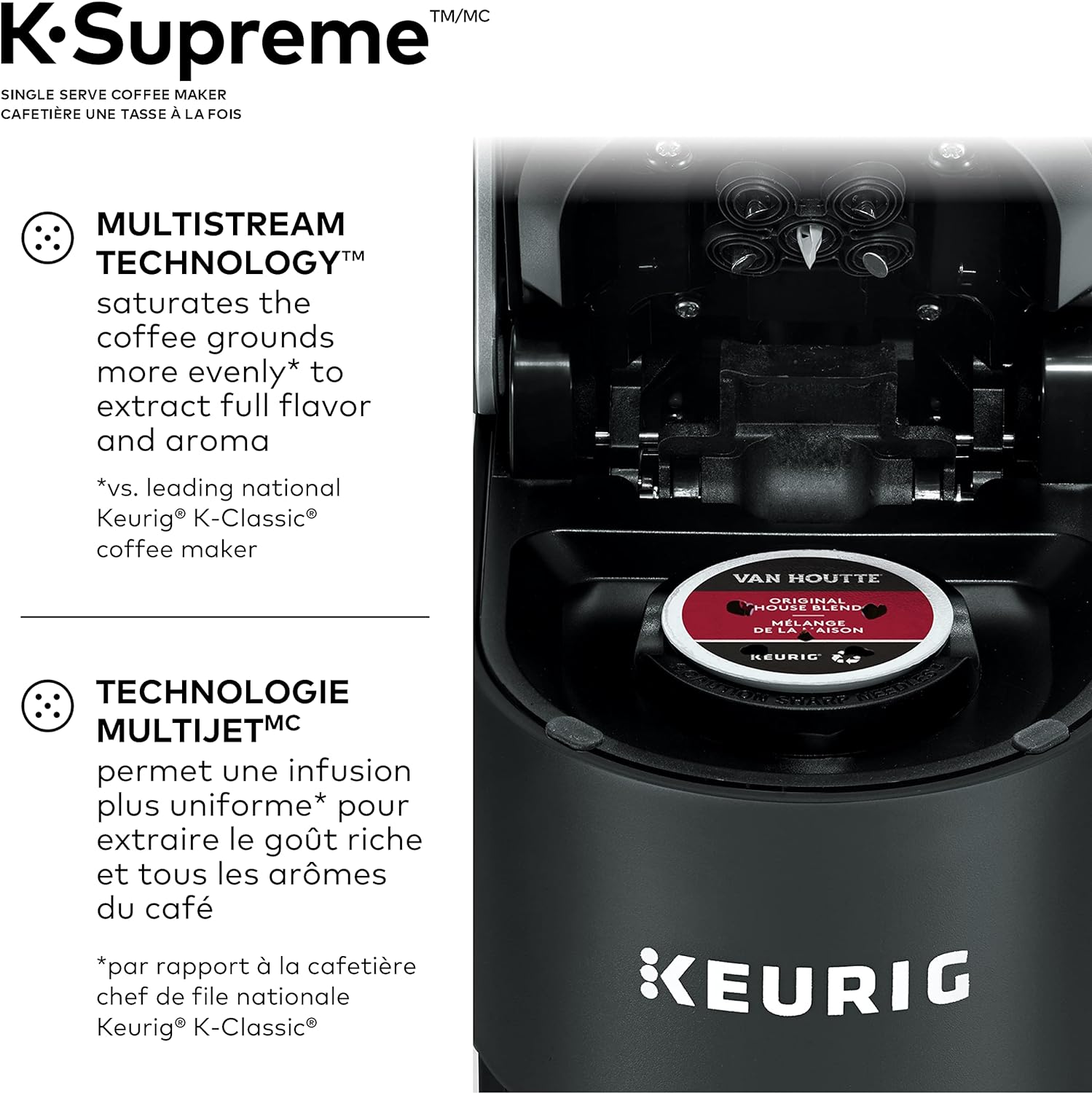 Single Serve K-Cup Pod Coffee Maker H7307