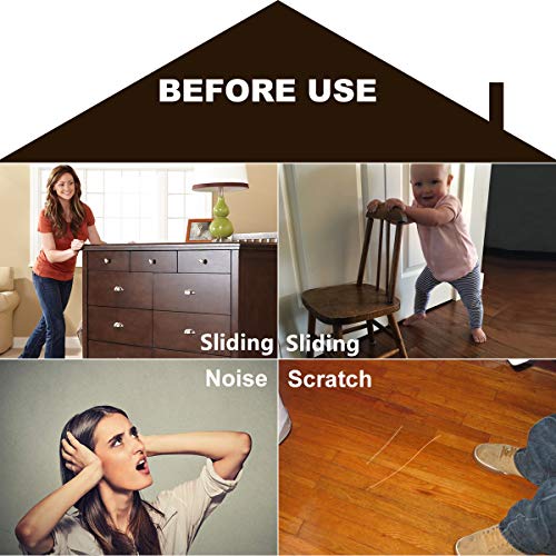20 Pieces 2" Self Adhesive Furniture Pads with 30 Bumper Pads J432