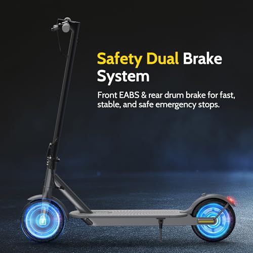Electric Scooter with Dual Braking Dual Suspension F5244