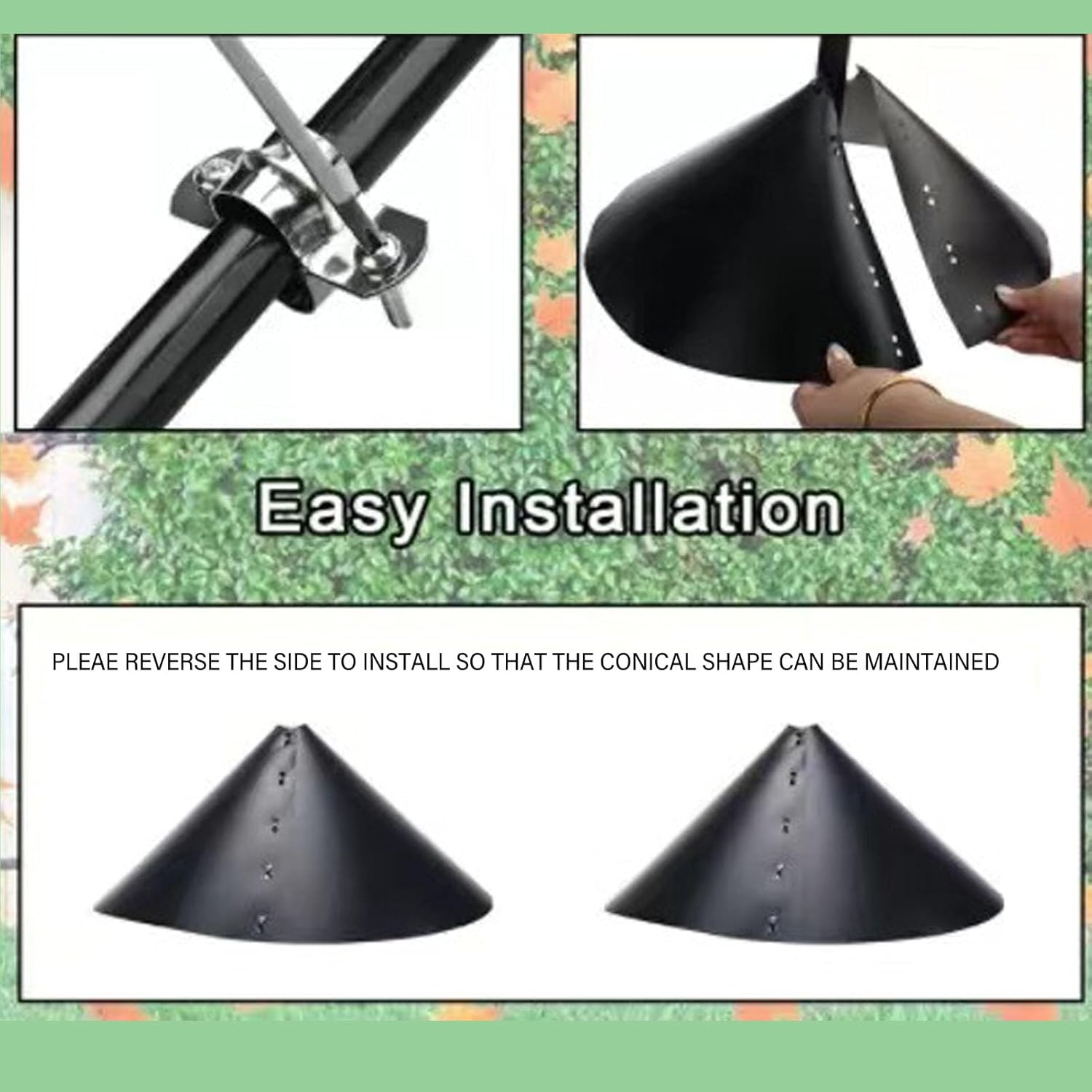 Plastic Squirrel Baffle (16 inches) Z662