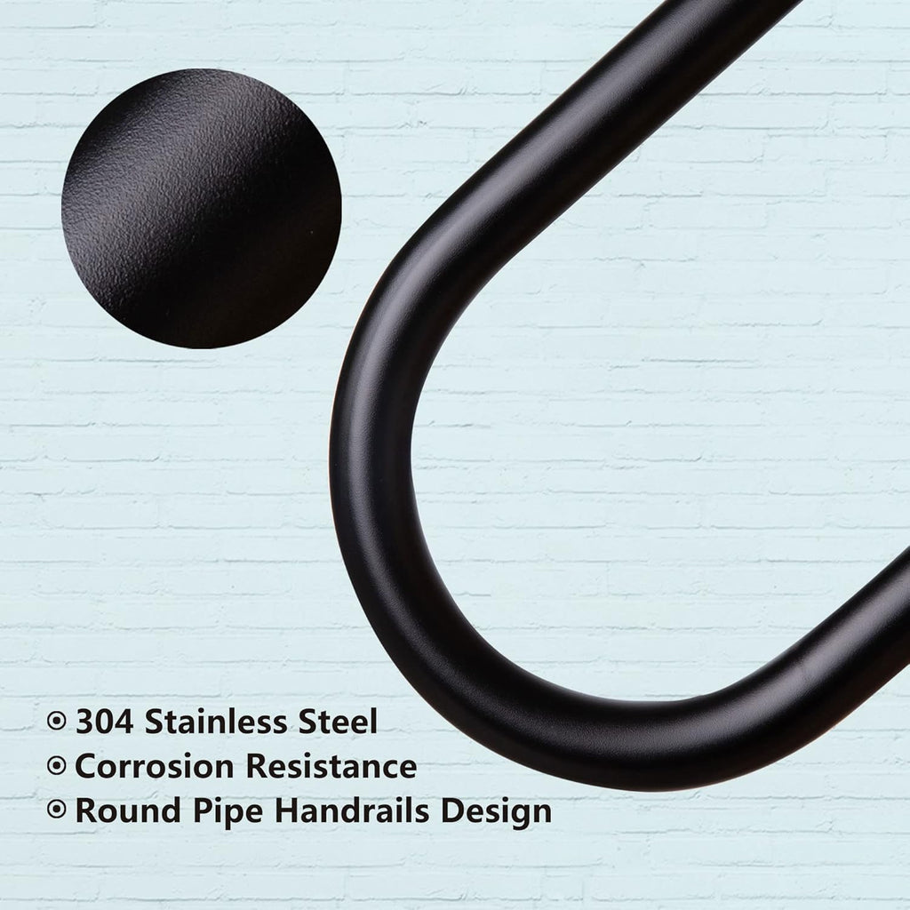 304SS Wall Mounted U Shaped Handrail 1.25" Tube Hand Railing T906663