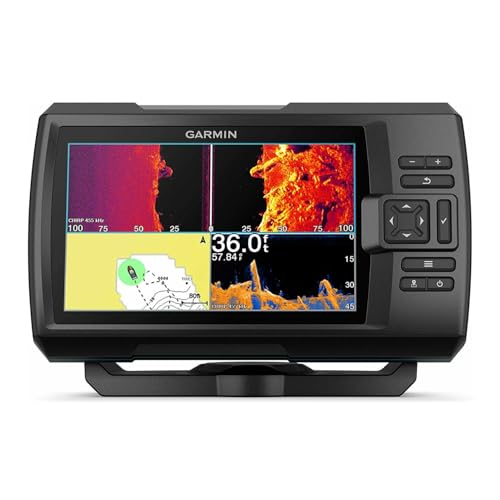 4-inch Color Fishfinder and Sonar Transducer F78905