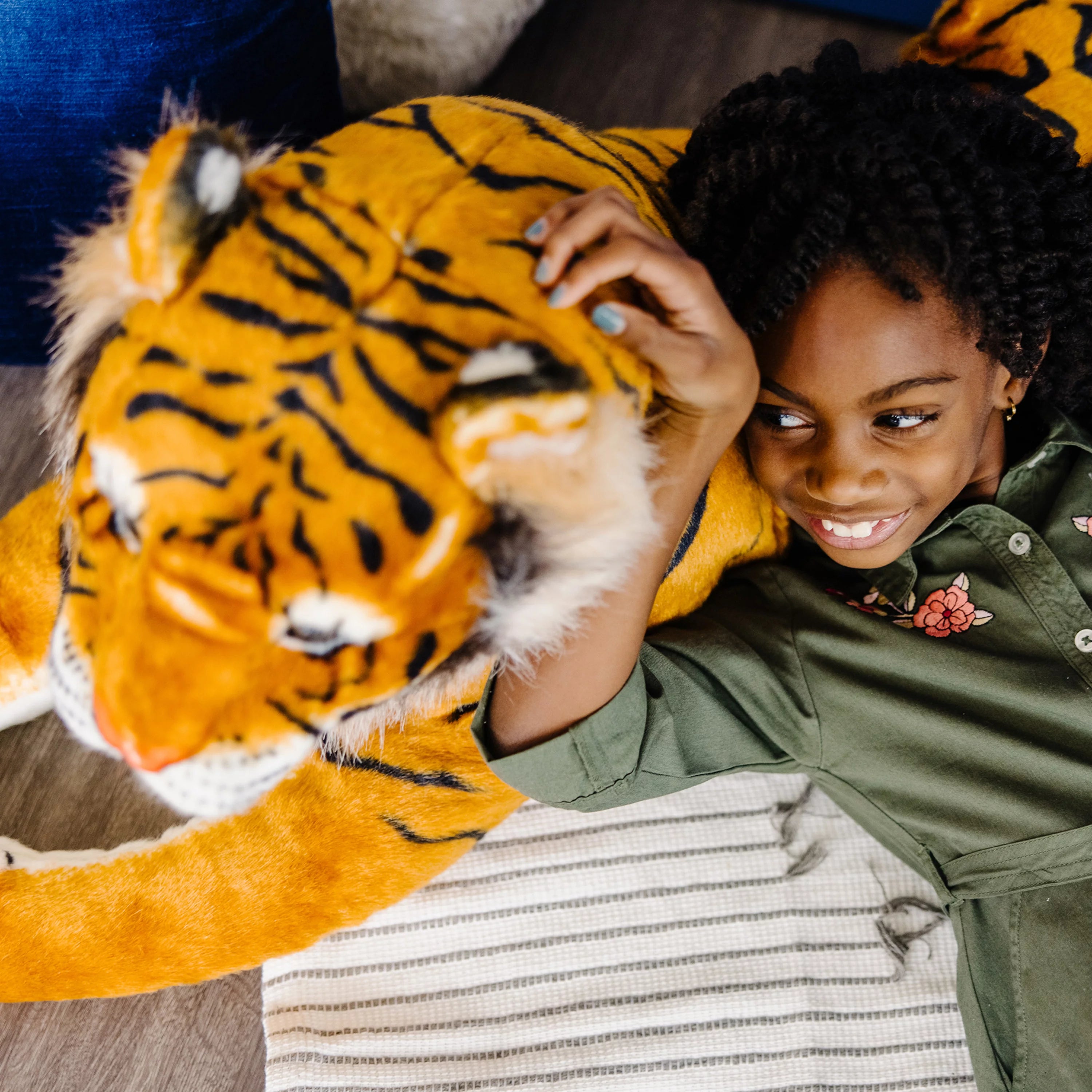 Giant Tiger Stuffed Animal Over 5 Feet Long R189