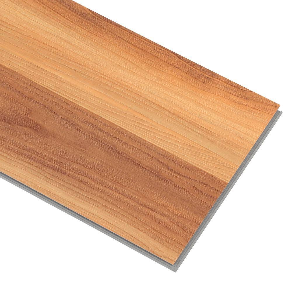 Warm Cherry Luxury Vinyl Plank Flooring (24.74 Sq. ft. / CASE) Z197435