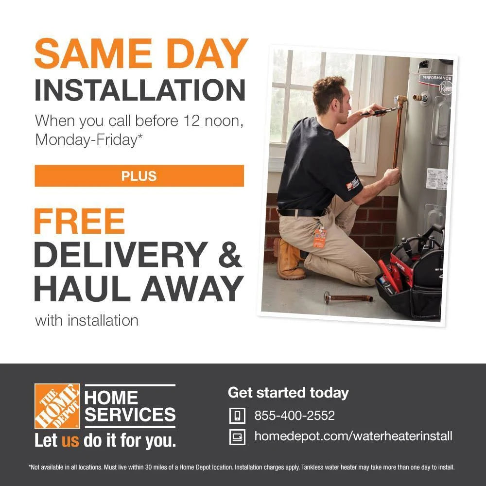 40 gal. Tall Gas Water Heater E70483