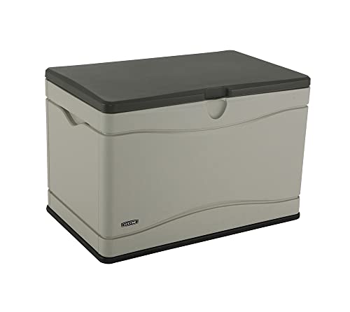 Heavy-Duty Outdoor Storage Deck Box, 150 Gallon, Desert Sand/Brown G905166