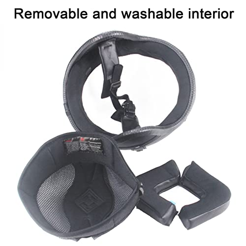 3/4 Open Face Motorcycle Helmet with Removable Lining C780