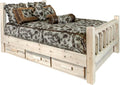 Twin Bed with Storage Q81303
