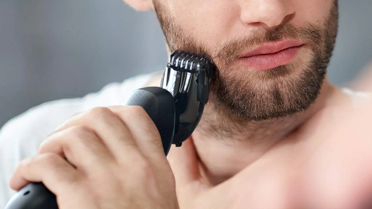 Cordless Mens Shaver with MultiFlex Heads and Charging Base I377