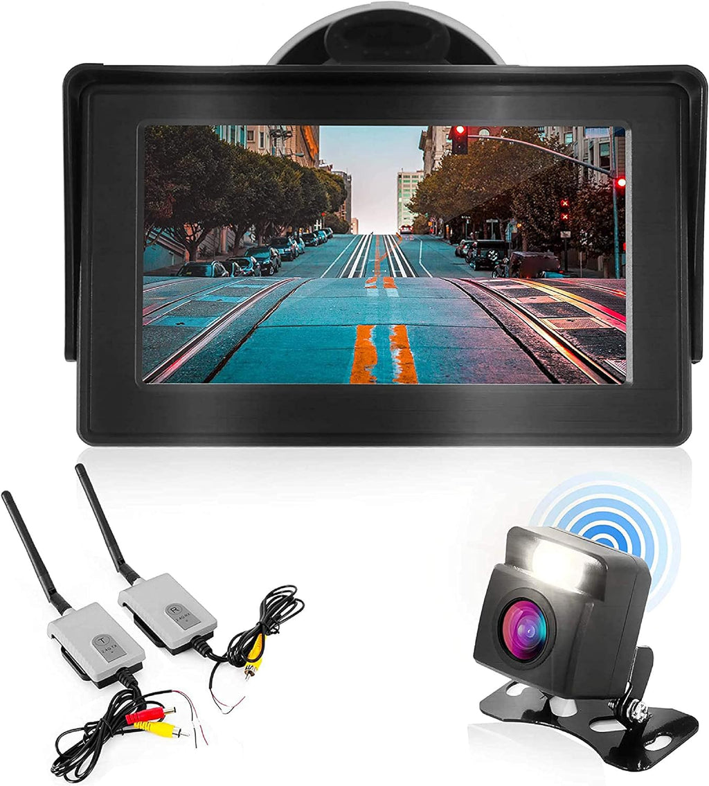 4.3" Wireless Waterproof Rear View Camera with Night Vision D145151