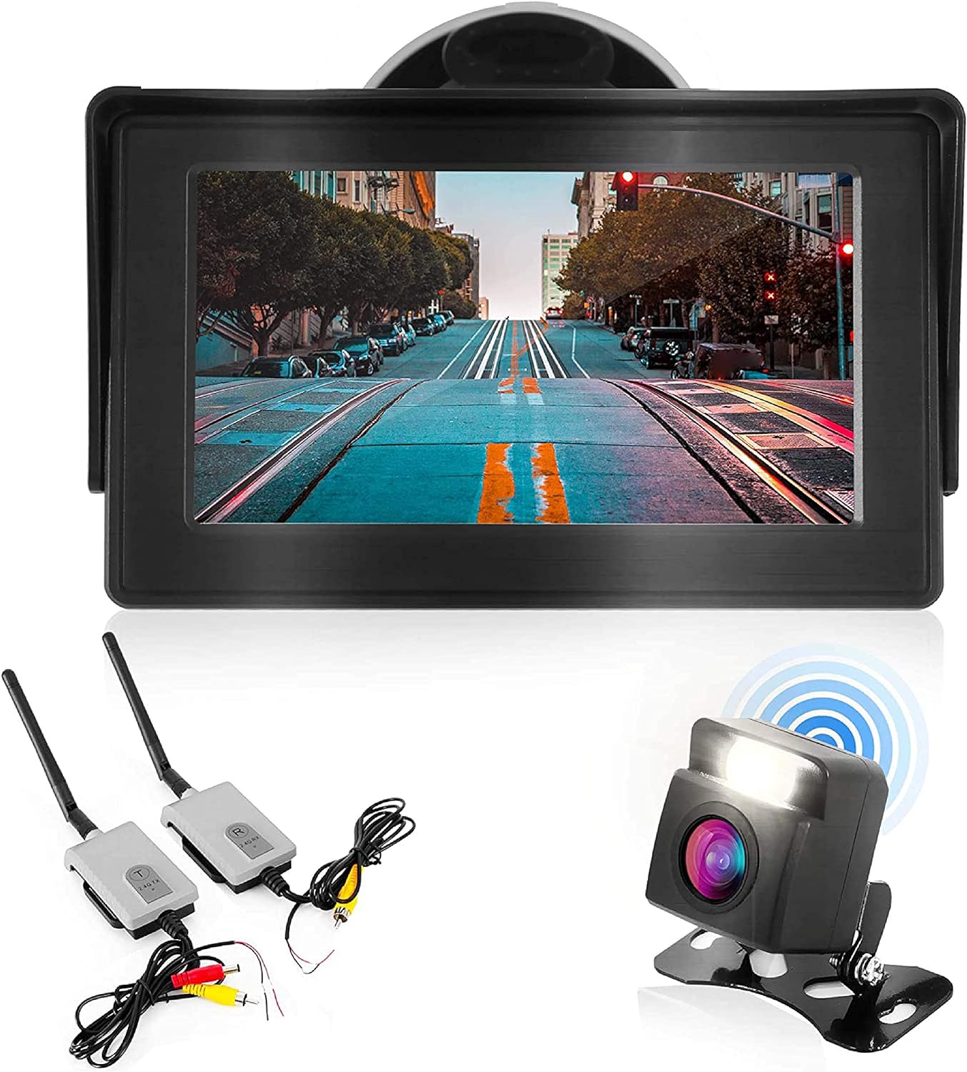 4.3" Wireless Waterproof Rear View Camera with Night Vision D145151