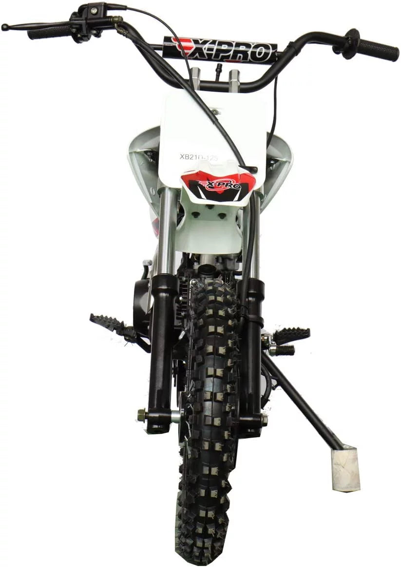125cc Dirt Bike with 4-Speed Semi-Automatic Transmission, 14"/12" Tires A525