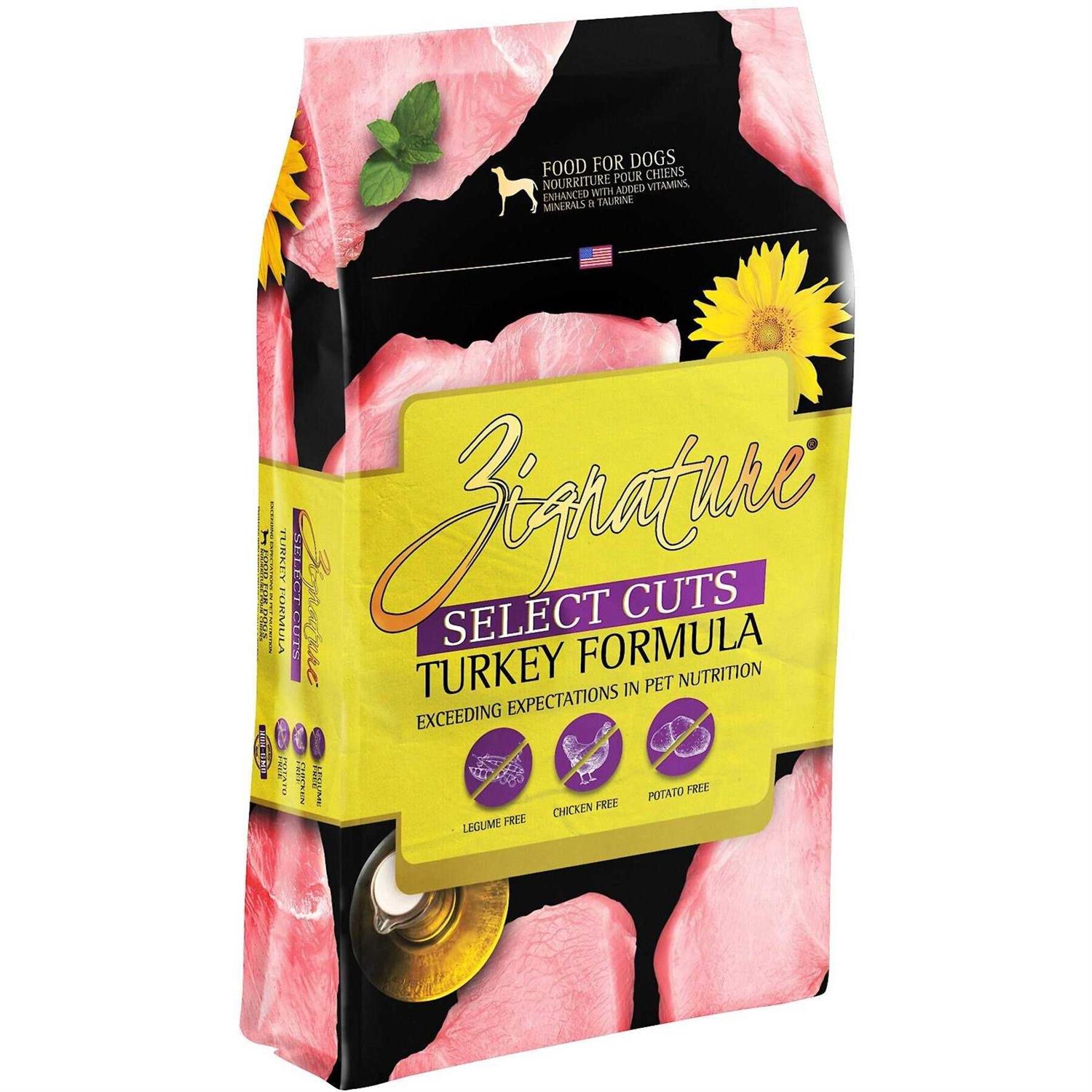 Dry Dog Food Turkey Formula Y477