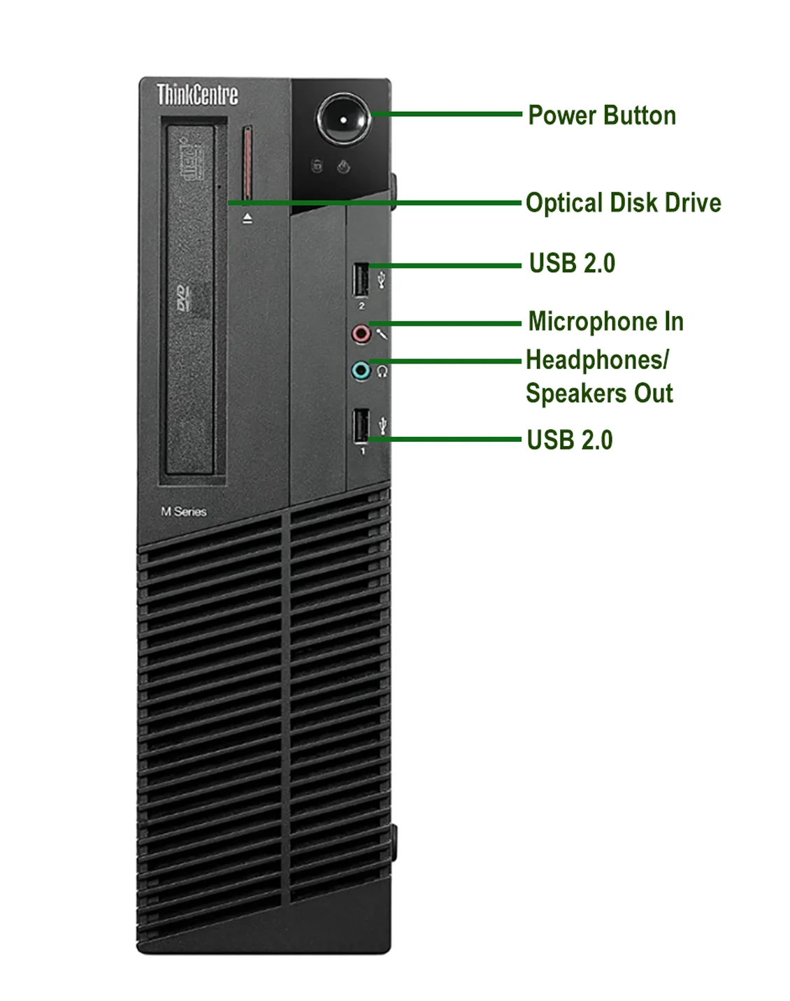Restored Desktop PC Intel Core i5 8GB Ram 500GB HDD NVIDIA GT 1030 Windows 10 D3885