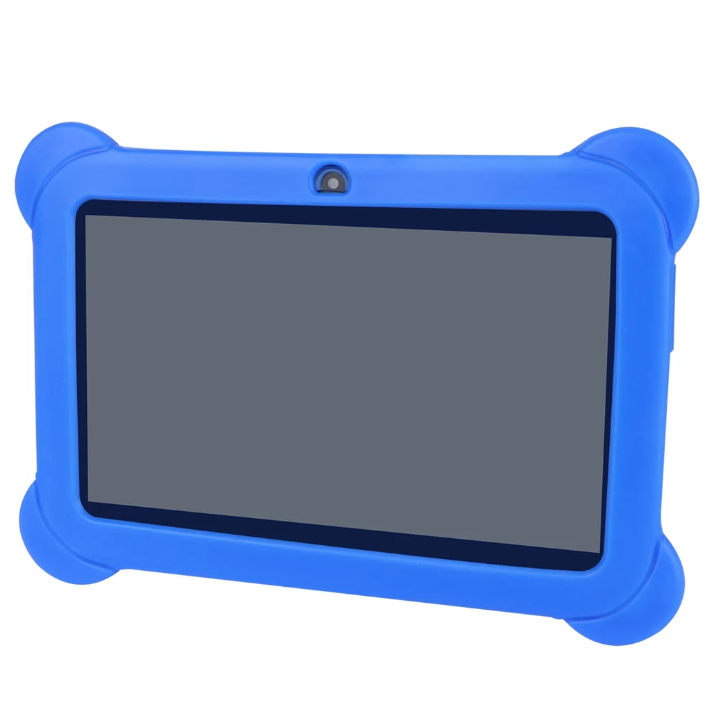 Kids Safe 7" Quad-Core Tablet 512M+8GB WIFI Dual Cameras Kid-Proof Case (Blue) R914831