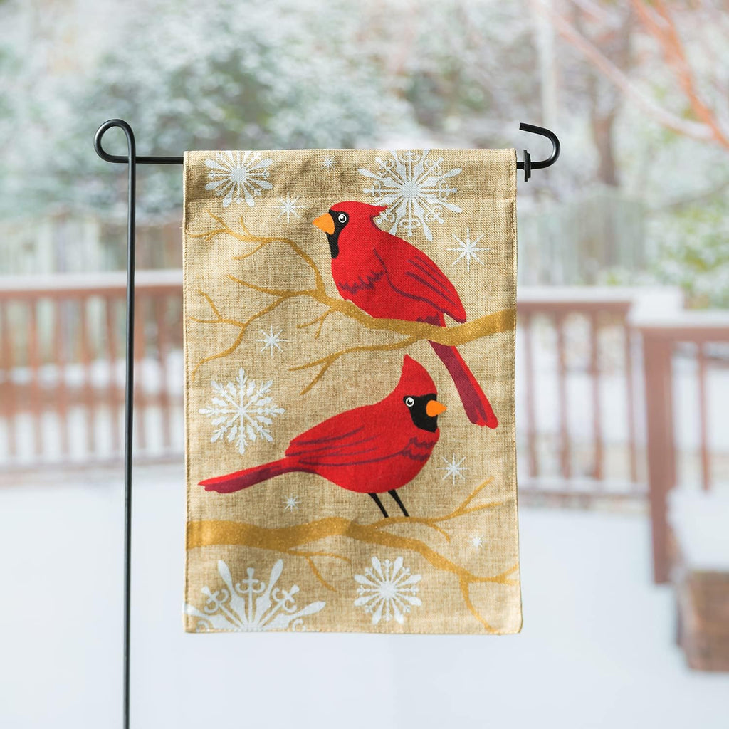 12.5 x 18 inches Burlap Garden Flag A39721