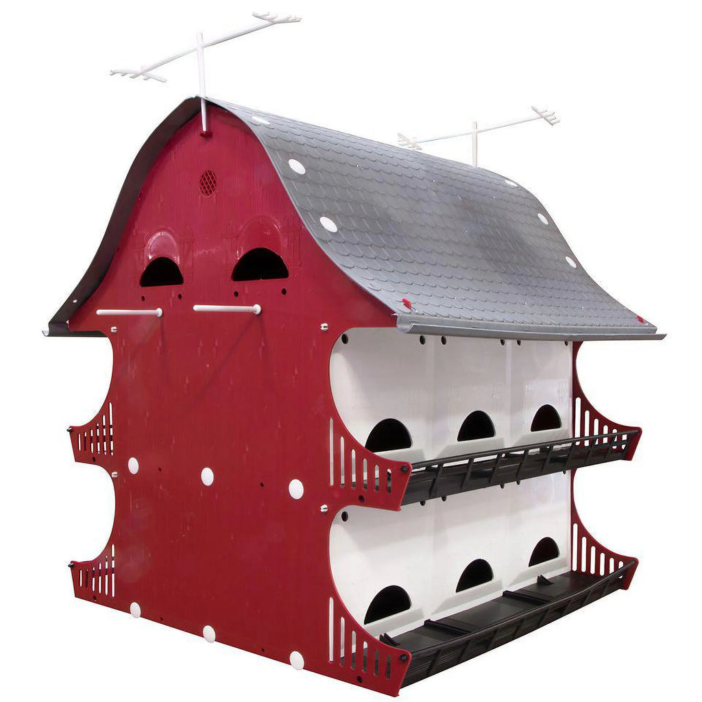 Purple Martin Barn Bird House for 16 Families A332545