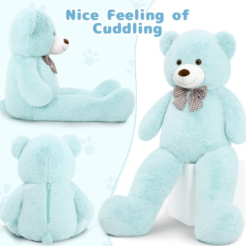 Giant Teddy Bear Plush, Life Size Large Teddy Bear Stuffed Animal 5 Feet T1734