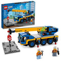 Mobile Crane Truck Toy Building Set with 2 Minifigures T3809