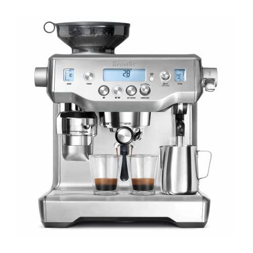 Brushed Stainless Steel Espresso Machine H140348