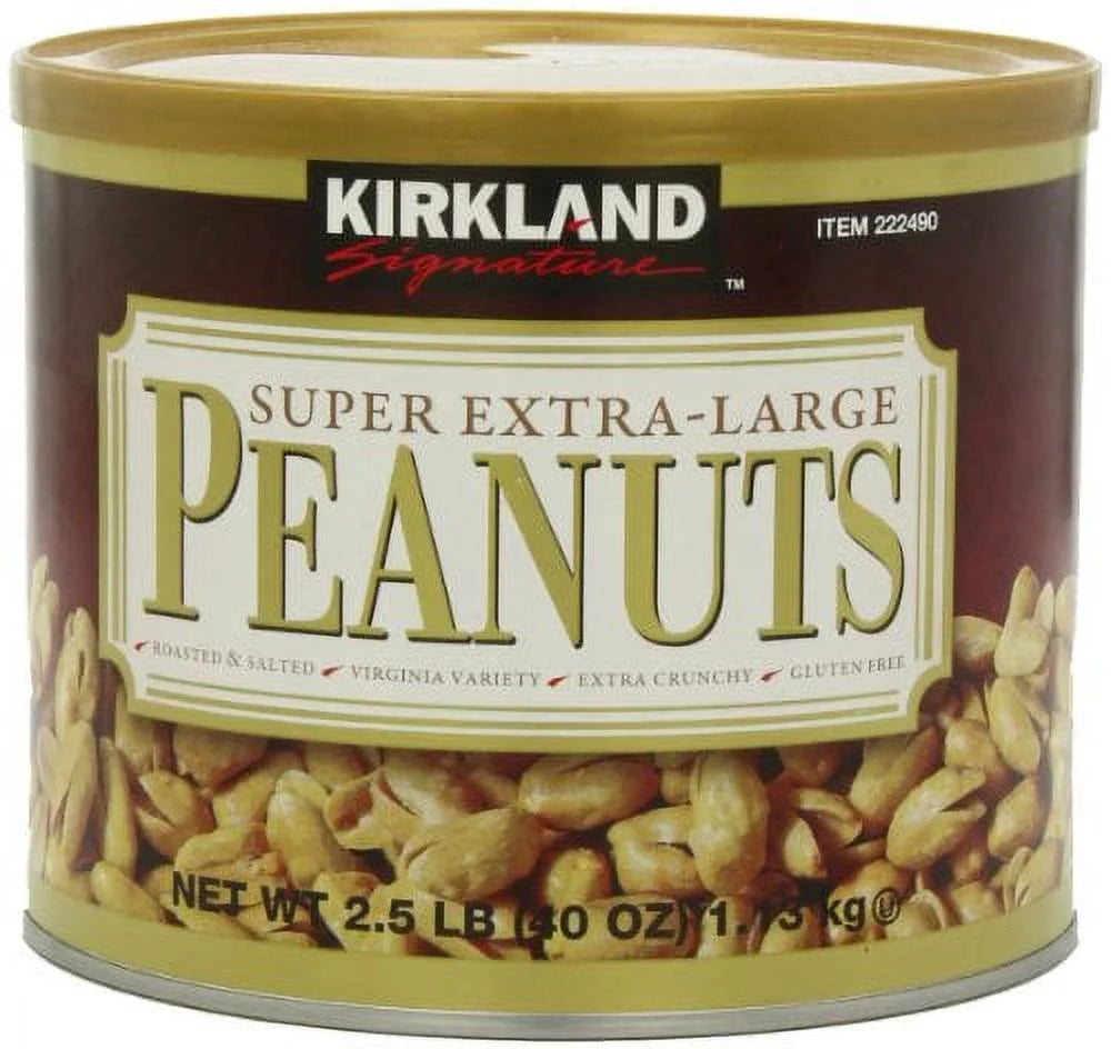 Super XL Light Brown Peanuts, 40 Ounce G3893