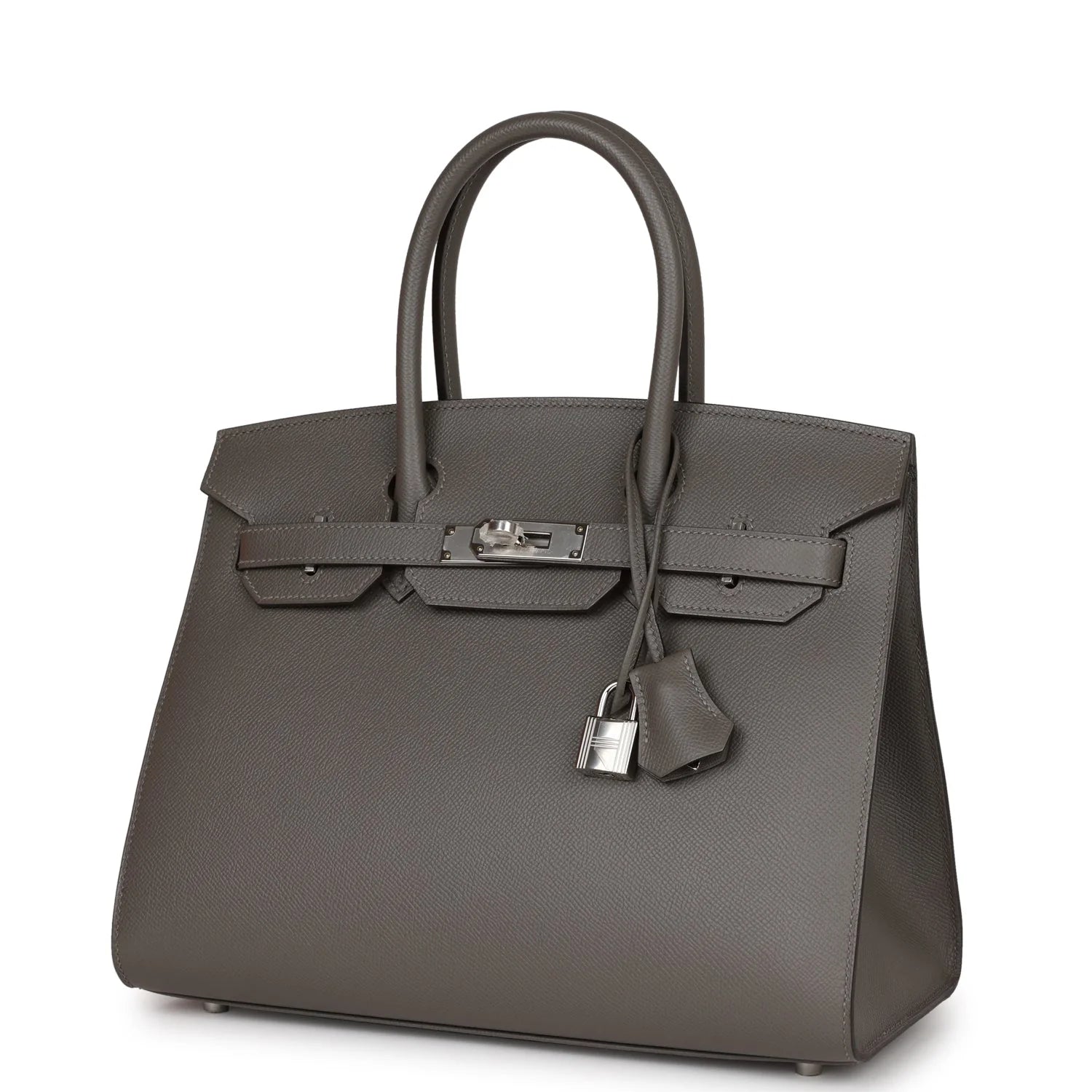 Gris Meyer Epsom Leather 30 Bag O920784