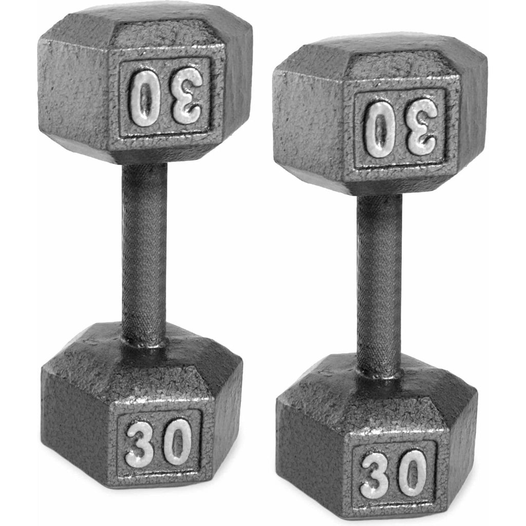 Cast Iron Dumbbell, 25 Lb. Pair D2229