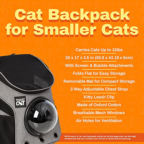 Airline Approved Cat Carrier Backpack with Space Capsule Bubble E566