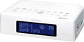 White Digital Tuning Clock Radio B149206