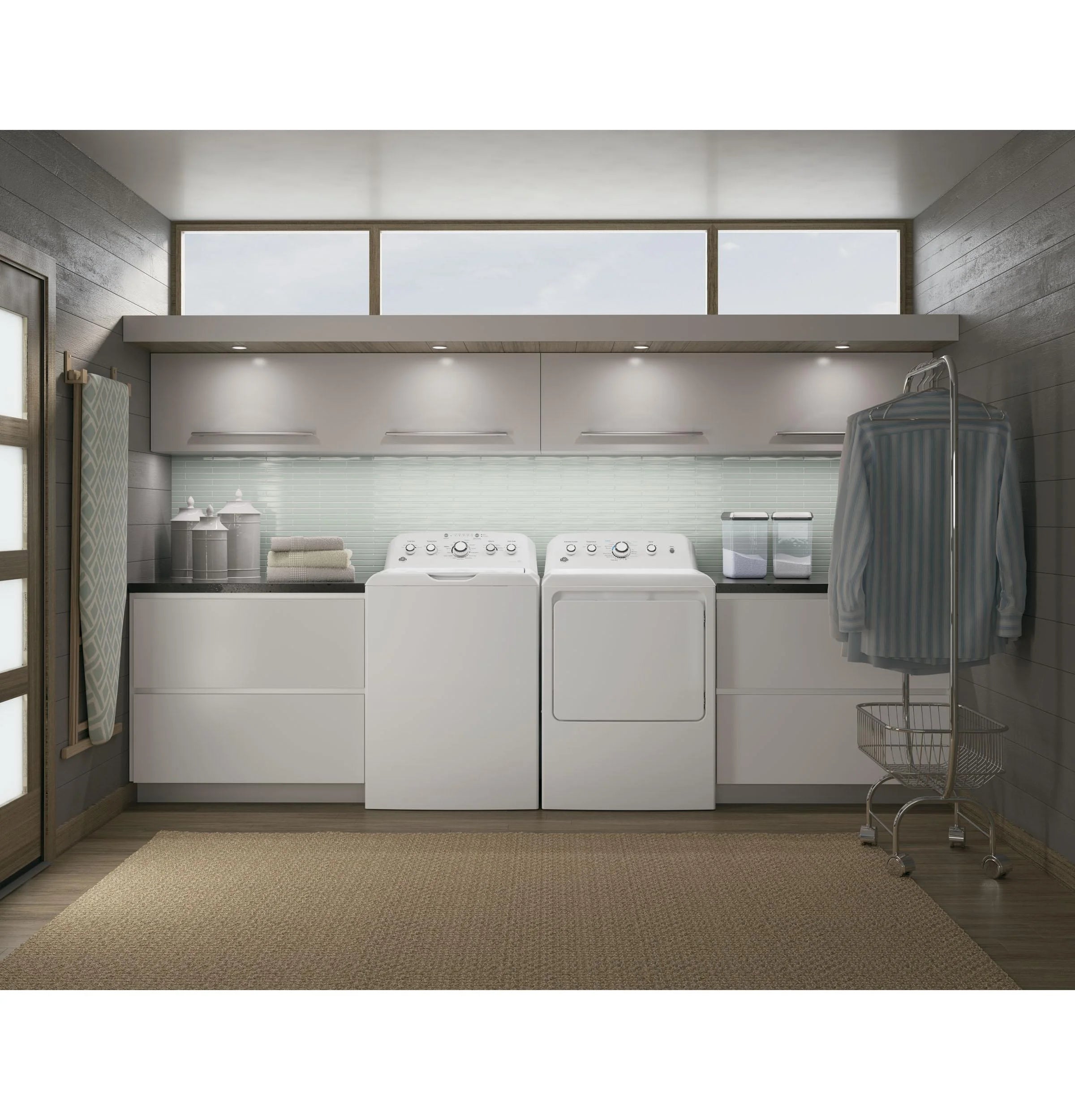 27" Wide 7.2 Cu. Ft. Front Loading Gas Dryer White V4568
