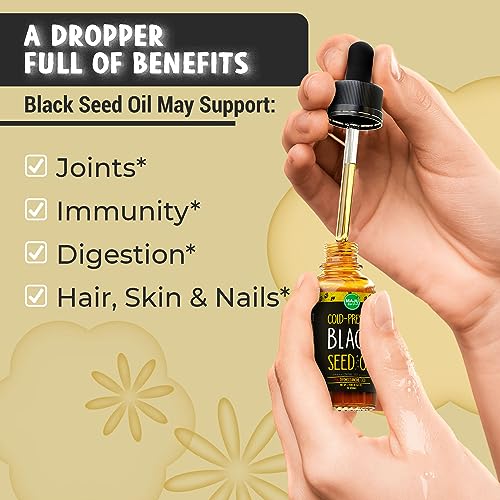 Black Seed Oil, Cold-Pressed, 8 oz I4556
