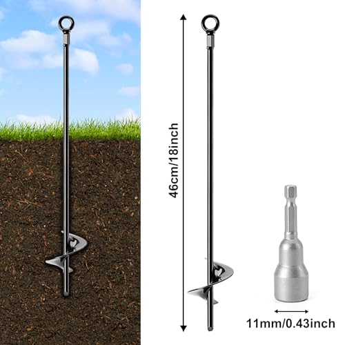 6 Pack Heavy Duty Earth Anchors X2943