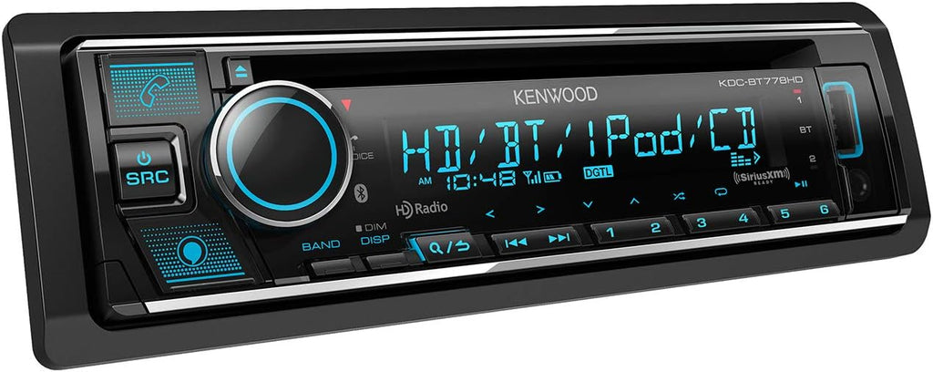 Single DIN Bluetooth CD Car Stereo Receiver I113
