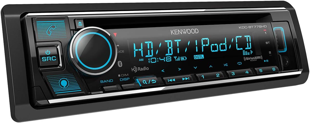 Single DIN Bluetooth CD Car Stereo Receiver I113