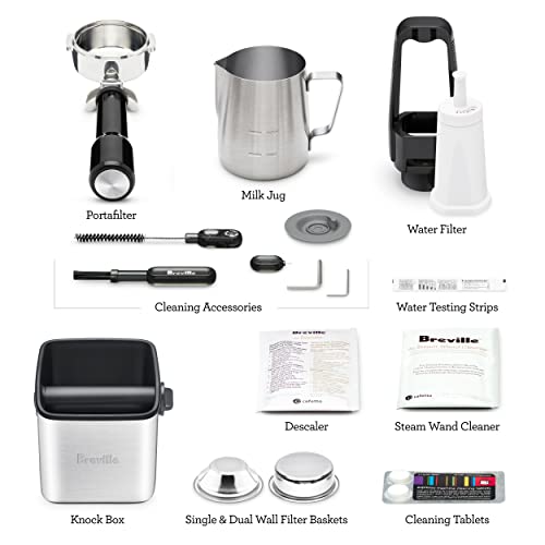 Brushed Stainless Steel Espresso Machine H140348
