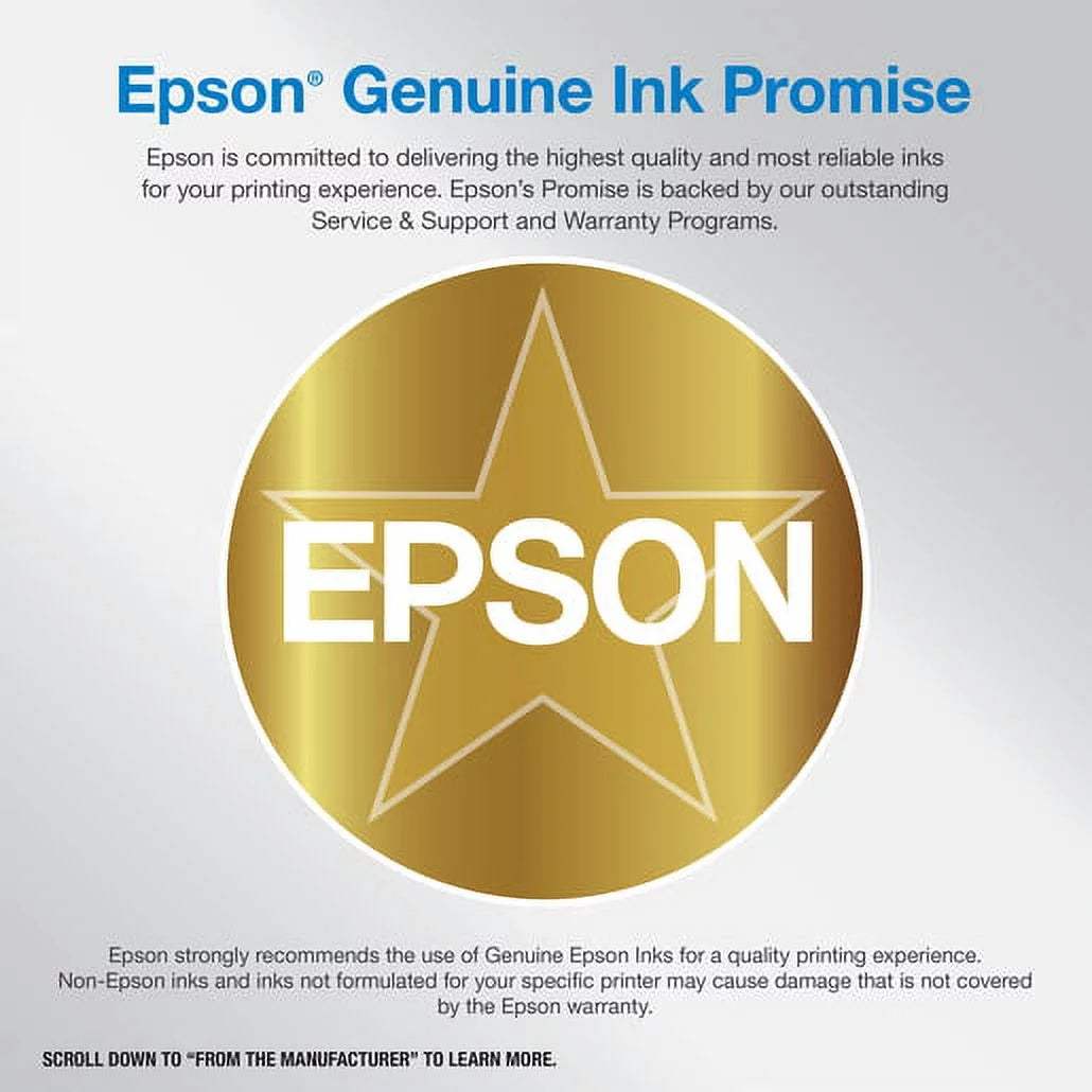 EcoTank ET-3830 Wireless Color All-in-One Supertank Printer with Scan, Copy, Auto 2-sided Printing and Ethernet R102