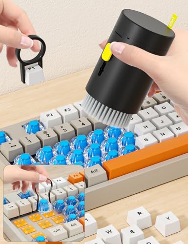 20 in 1 Keyboard Cleaner Kit with Retractable Big Brush and 2.5ml Mist Spray A28199