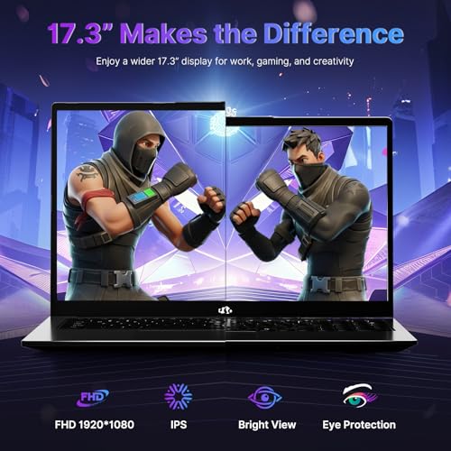 17.3 Gaming Laptop Ryzen 9 16GB RAM 1TB SSD Radeon 780M Backlit KB C3492