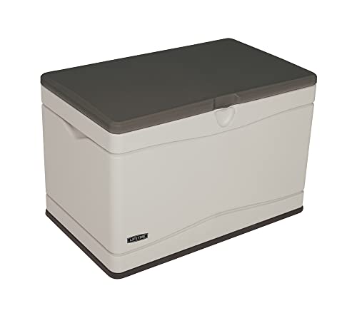 Heavy-Duty Outdoor Storage Deck Box, 150 Gallon, Desert Sand/Brown G905166