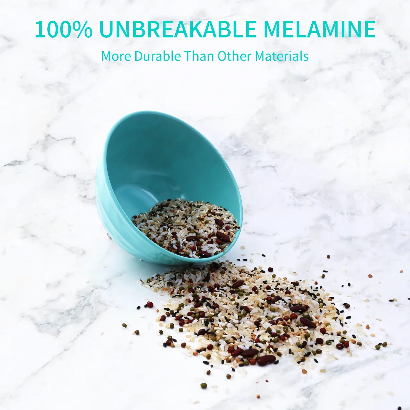 3-Piece Melamine Mixing Bowl Set with Lids O4872