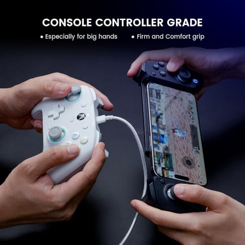 Bluetooth Mobile Game Controller with Hall Effect Joysticks L979