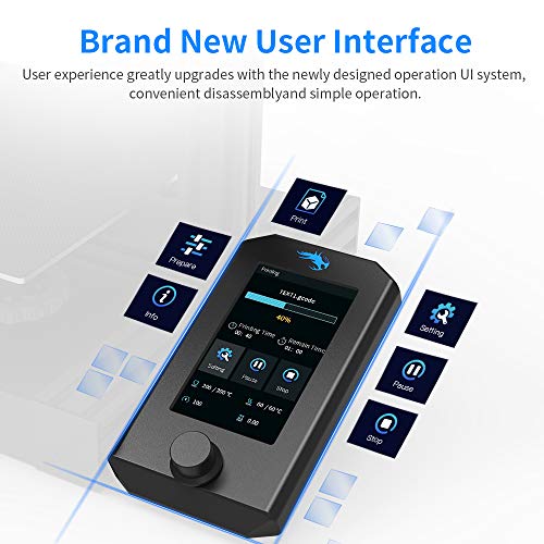 3D Printer with Resume Printing Function Printing Size 8.66x8.66x9.84 inch E3279