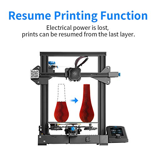 3D Printer with Resume Printing Function Printing Size 8.66x8.66x9.84 inch E3279